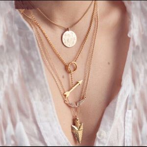 🎉HP 🎉 1 LEFT Boho layered gold necklace by Wila